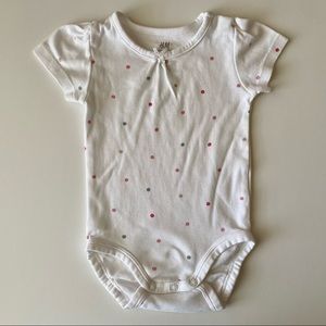 Polka Dotted Bodysuit